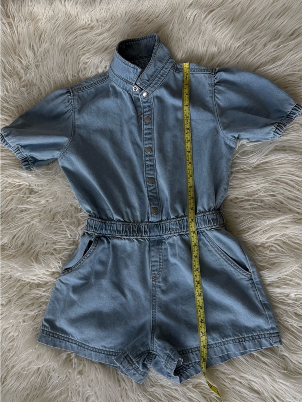Old Navy Light Blue Denim Shirt Jacket